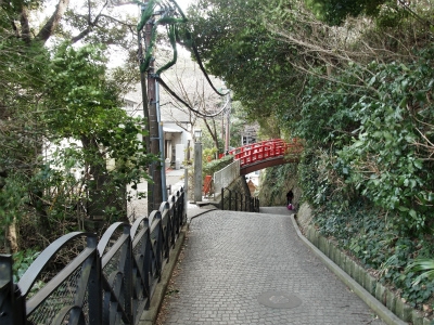 江島神社の近道