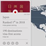 ビザ無しで190ヶ国渡航可能な日本のパスポート